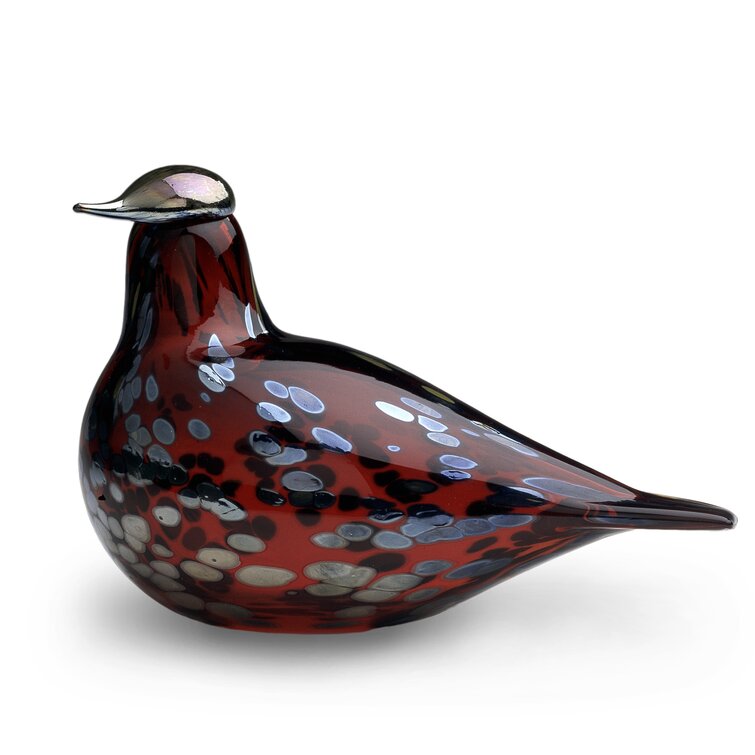 Iittala Birds by Toikka Ruby Bird Figurine | Perigold